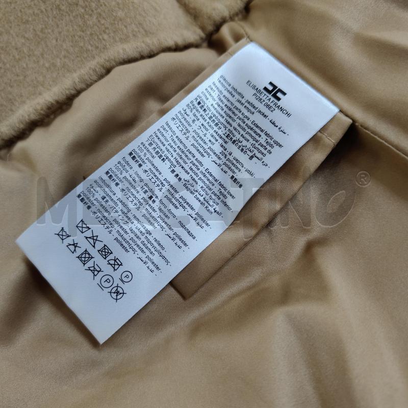 CAPPOTTO DONNA BEIGE PANNO ELISABETTA FRANCHI | Mercatino dell'Usato Alcamo 5