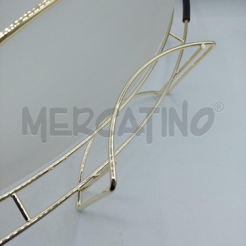 CENTROTAVOLA OVALE MANICI METALLO E NERO | Mercatino dell'Usato Alcamo 3