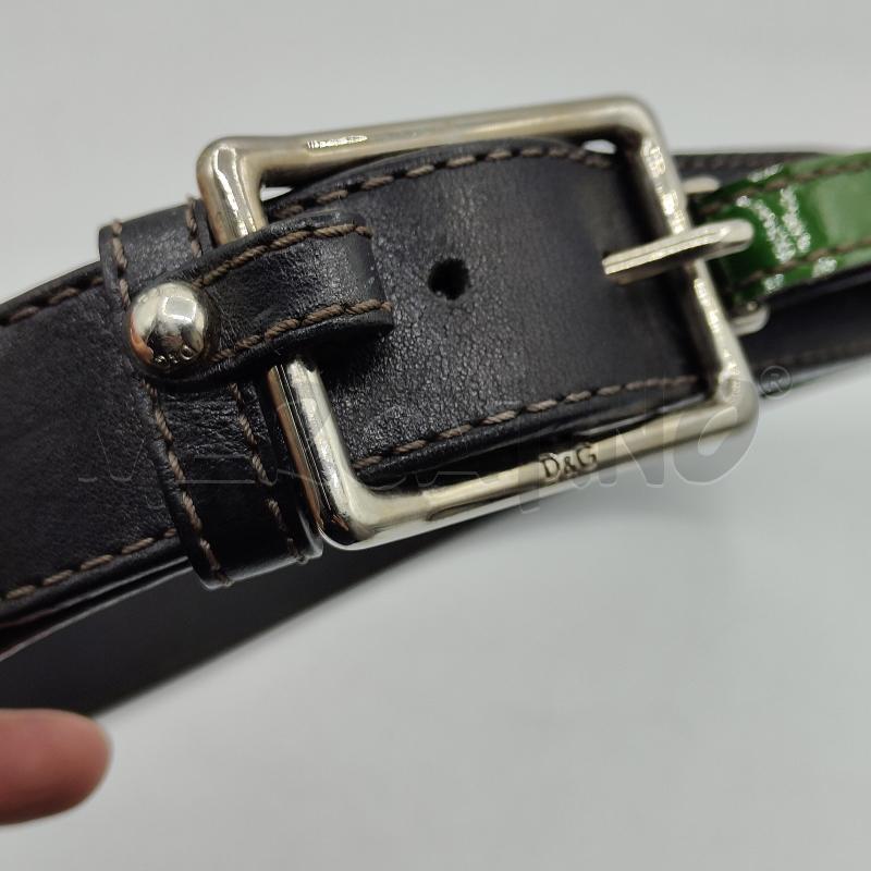 CINTURA DONNA D&G NERA E VERDE  | Mercatino dell'Usato Alcamo 2