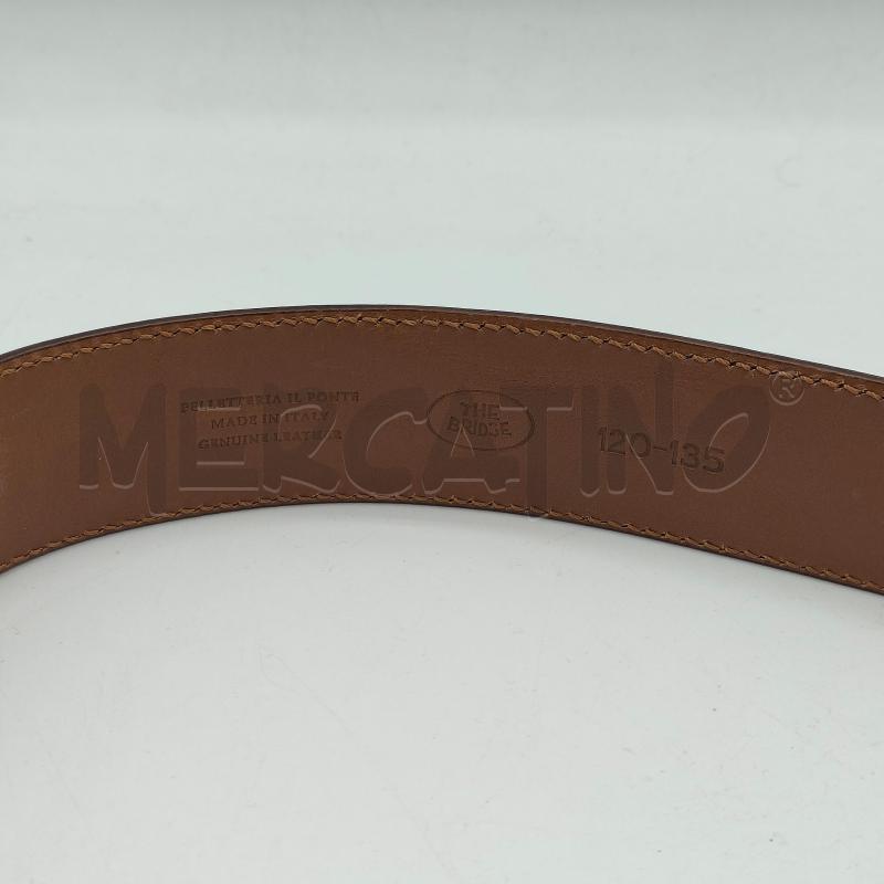 CINTURA UOMO MARRONE VERA PELLE THE BRIDGE | Mercatino dell'Usato Alcamo 4