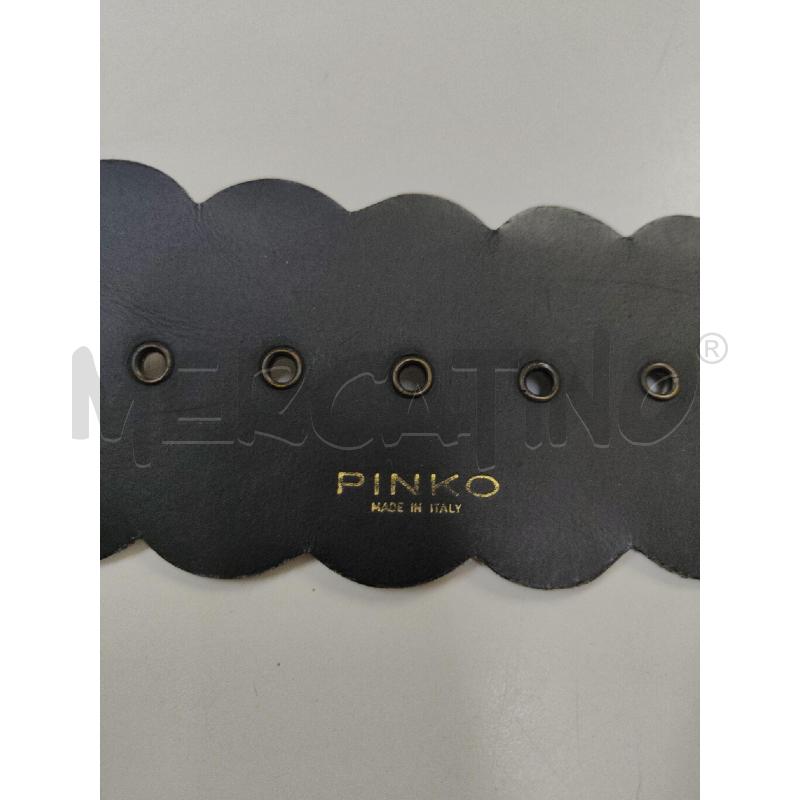 CINTURONA DONNA NERA SMERLATA PINKO | Mercatino dell'Usato Alcamo 3