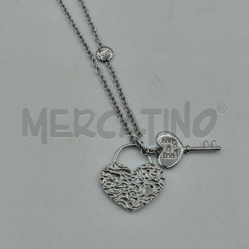 COLLANA D. ACCIAIO LIUJO CON CIONDOLI | Mercatino dell'Usato Alcamo 3