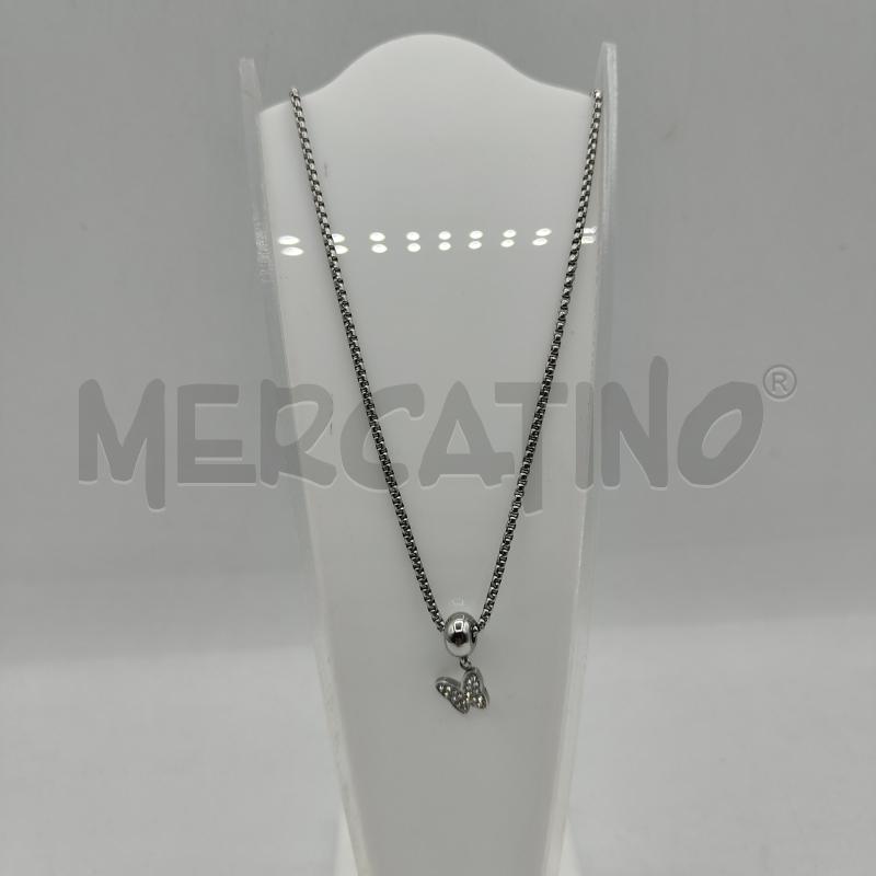 COLLANA D. FARFALLINA BROSWAY ACCIAIO | Mercatino dell'Usato Alcamo 1