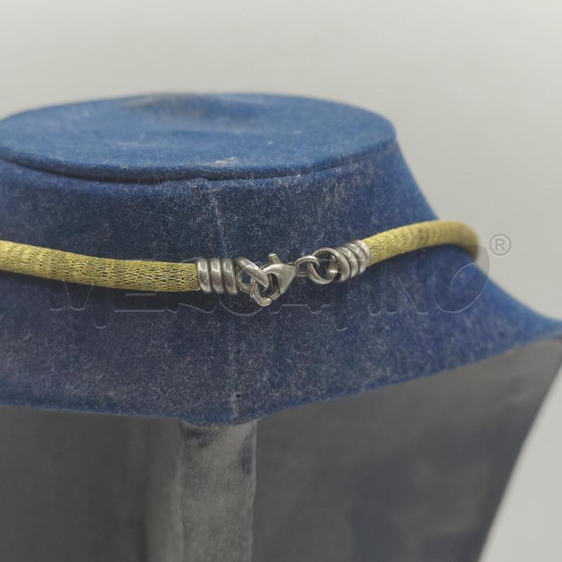 COLLANA FOGLIA MURANO CON CORDONCINO VERDE | Mercatino dell'Usato Alcamo 3