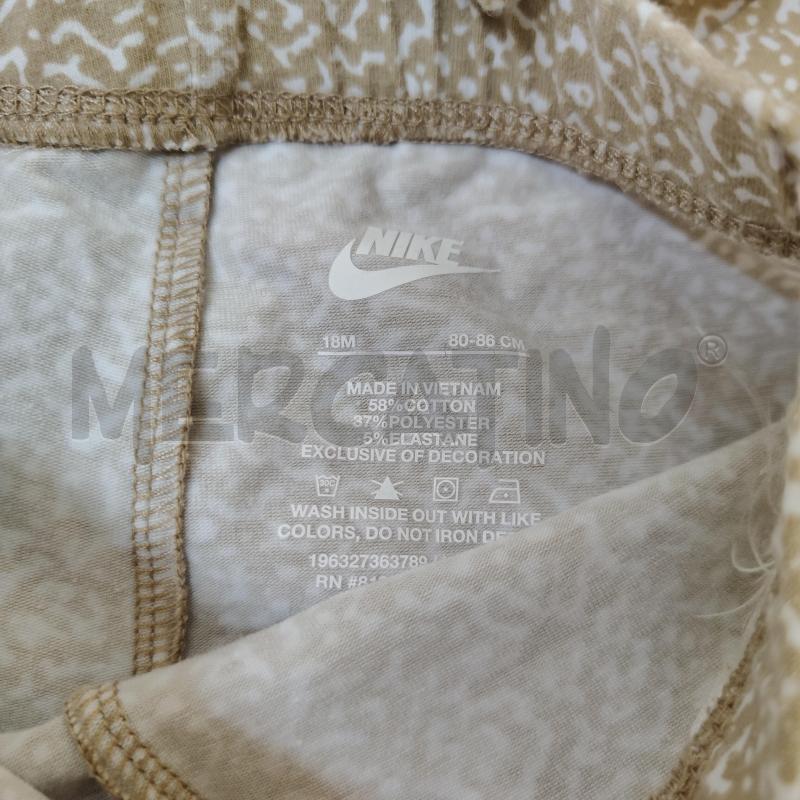 COMPLETO BAMBINA NIKE FELPA+PANT MACULATO BEIGE | Mercatino dell'Usato Alcamo 2