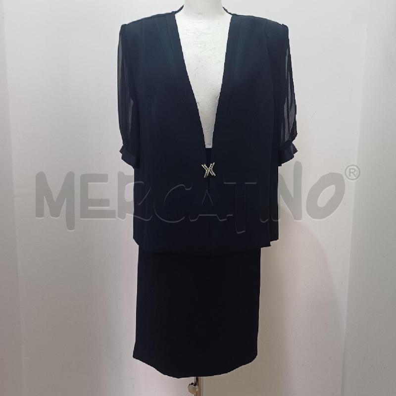 COMPLETO DONNA BLU ELEGANTE GIACCA+GONNA | Mercatino dell'Usato Alcamo 1