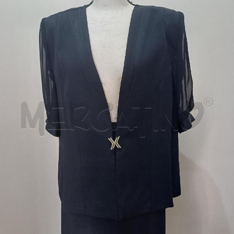 COMPLETO DONNA BLU ELEGANTE GIACCA+GONNA | Mercatino dell'Usato Alcamo 2
