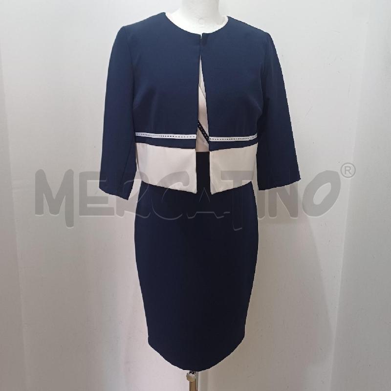 COMPLETO DONNA BLU PANNA PAOLA RIVA PZ.2 | Mercatino dell'Usato Alcamo 1