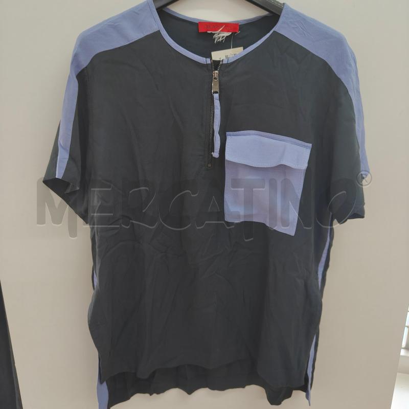 COMPLETO DONNA MAGLIA+PANT BLU BIANCO AZZURRO MAX&CO | Mercatino dell'Usato Alcamo 2
