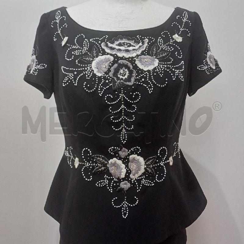 COMPLETO DONNA NERO ELEGANTE MAGLIA+GONNA | Mercatino dell'Usato Alcamo 2