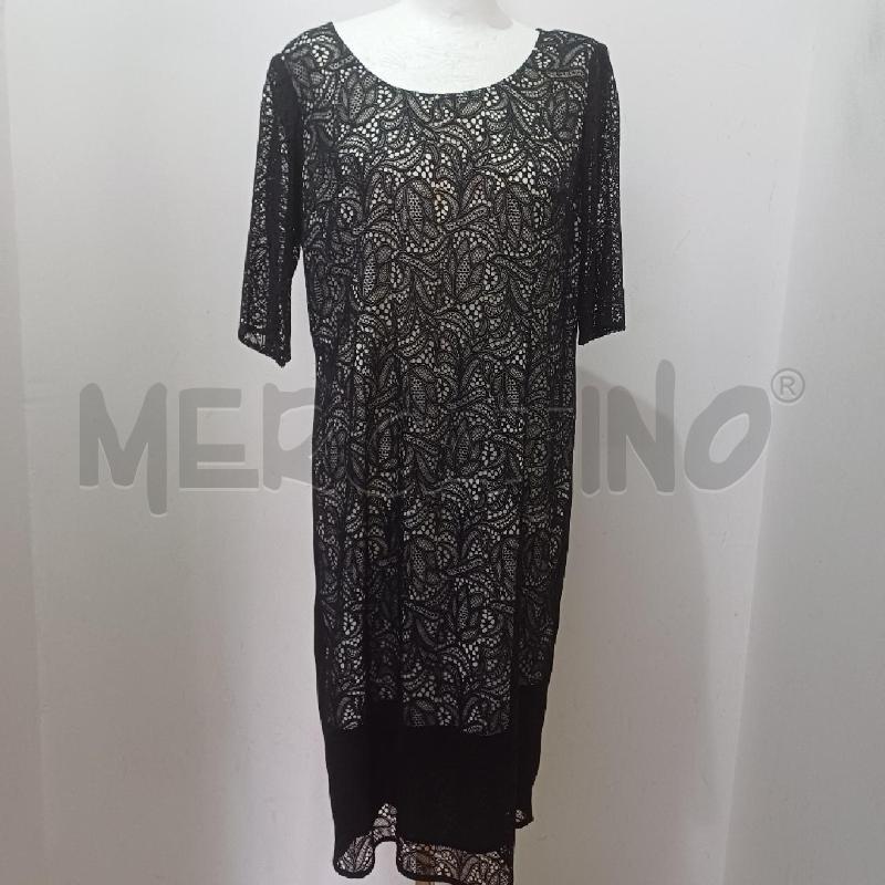 COMPLETO DONNA PZ.2 FONDO BIANCO E MERLETTO NERO TUBINO+GIACCA KRIZIA | Mercatino dell'Usato Alcamo 4