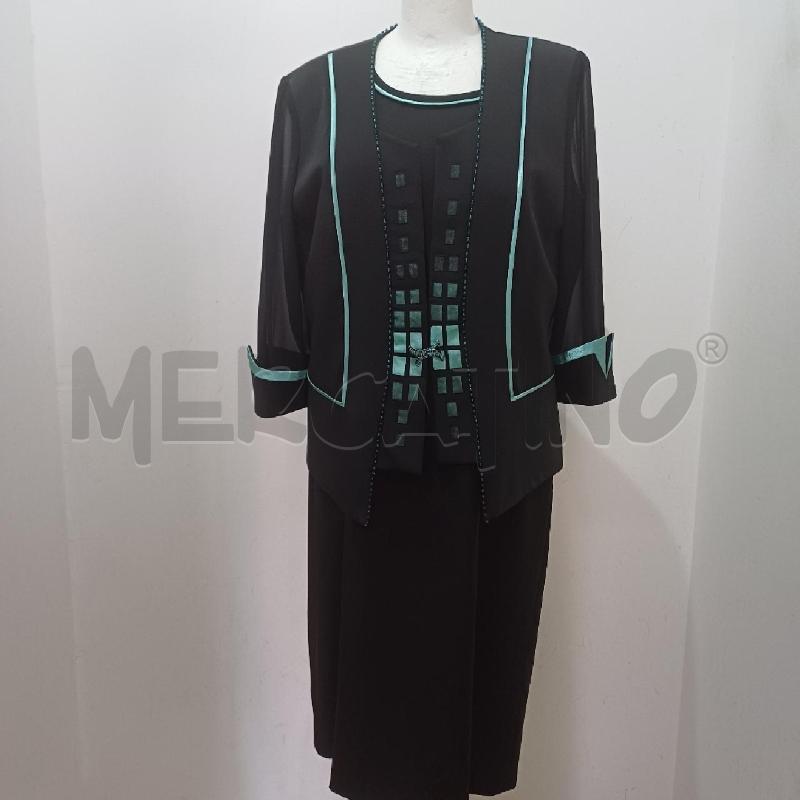 COMPLETO DONNA PZ.2 TUBINO NERO+GIACCHETTA CLOE | Mercatino dell'Usato Alcamo 1