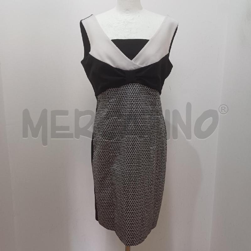 COMPLETO DONNA TUBINO+GIACCHINO BIANCO E NERO CANNELLA | Mercatino dell'Usato Alcamo 4