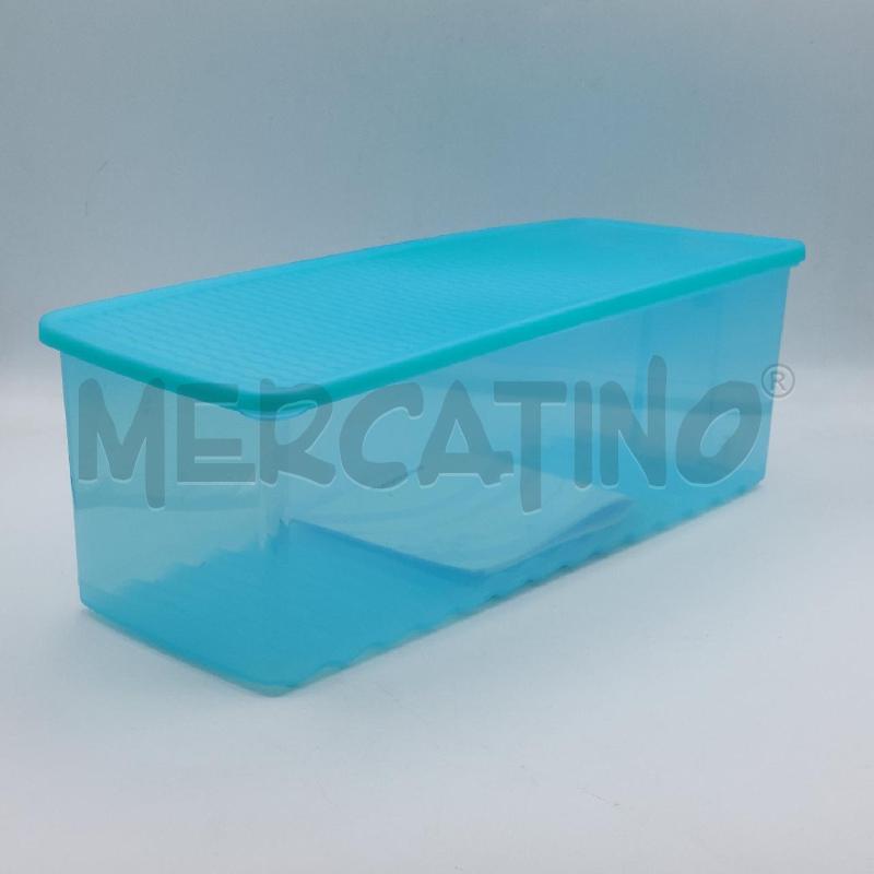 CONTENITORE RETTANGOLARE VERDE TUPPERWARE PER FRIGORIFERO | Mercatino dell'Usato Alcamo 1