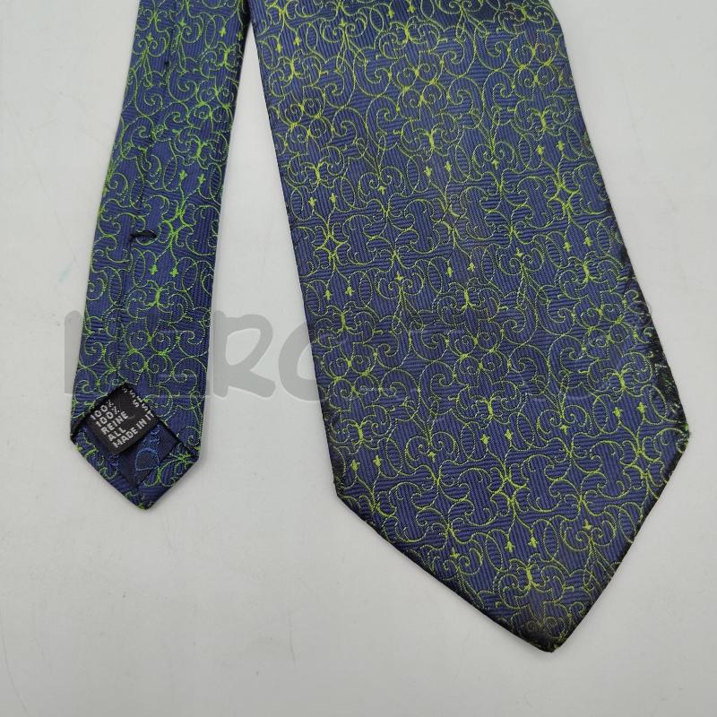 CRAVATTA CHRISTIAN DIOR FANTASIA BLU VERDE | Mercatino dell'Usato Alcamo 4