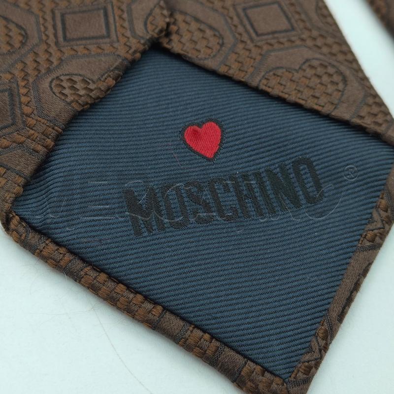 CRAVATTA MOSCHINO MARRONE | Mercatino dell'Usato Alcamo 3