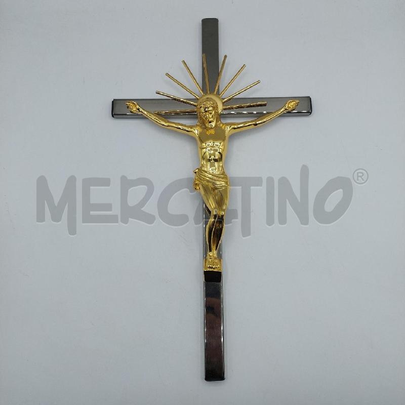 CROCIFISSO METALLO E DORATO | Mercatino dell'Usato Alcamo 1