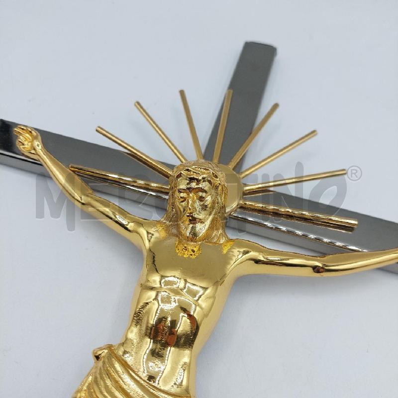CROCIFISSO METALLO E DORATO | Mercatino dell'Usato Alcamo 2