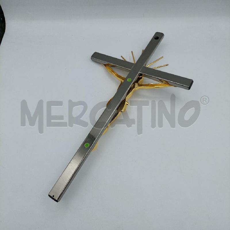 CROCIFISSO METALLO E DORATO | Mercatino dell'Usato Alcamo 4