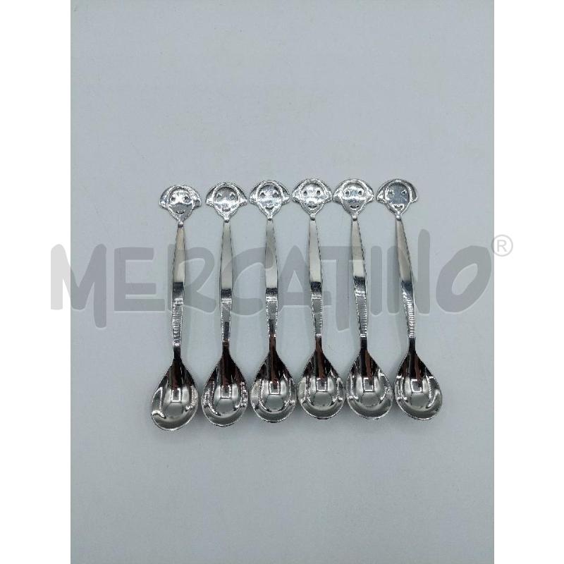 CUCCHIAINI PZ. 6 ALESSI ANNA SPOON | Mercatino dell'Usato Alcamo 1