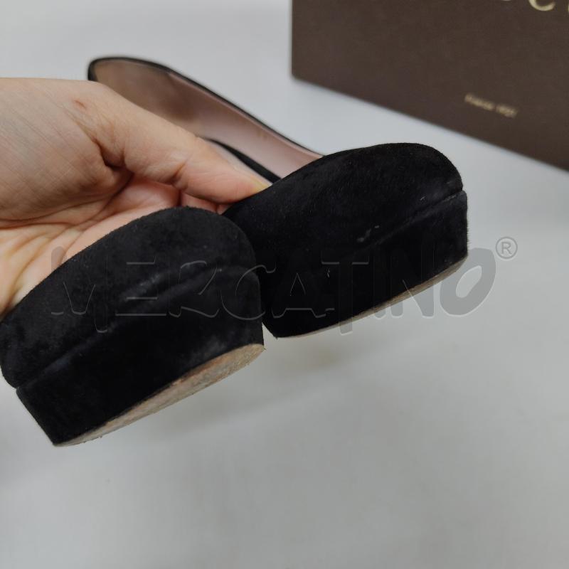 DECOLLETE GUCCI NERE CAMOSCIO  | Mercatino dell'Usato Alcamo 5
