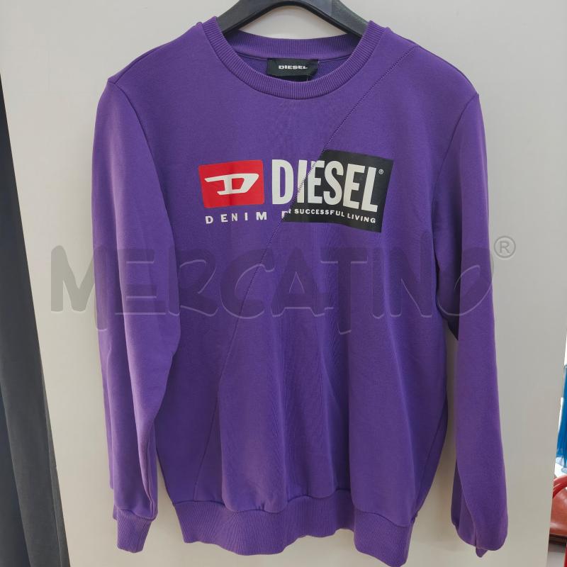 FELPA UOMO VIOLA DIESEL | Mercatino dell'Usato Alcamo 1