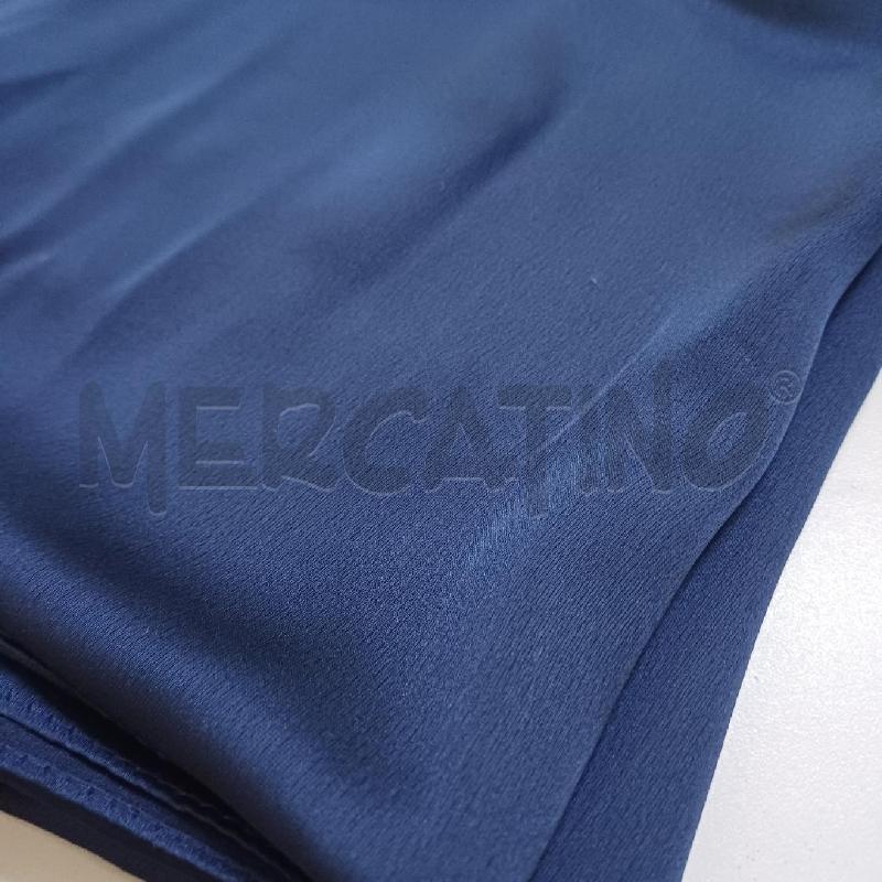 FOULARD D. GRANDE BLU SETA E VISCOSA | Mercatino dell'Usato Alcamo 2