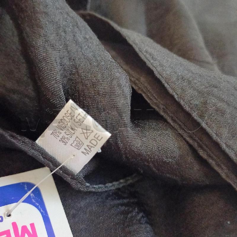 FOULARD D. NERO GRANDE SETA E VISCOSA | Mercatino dell'Usato Alcamo 3