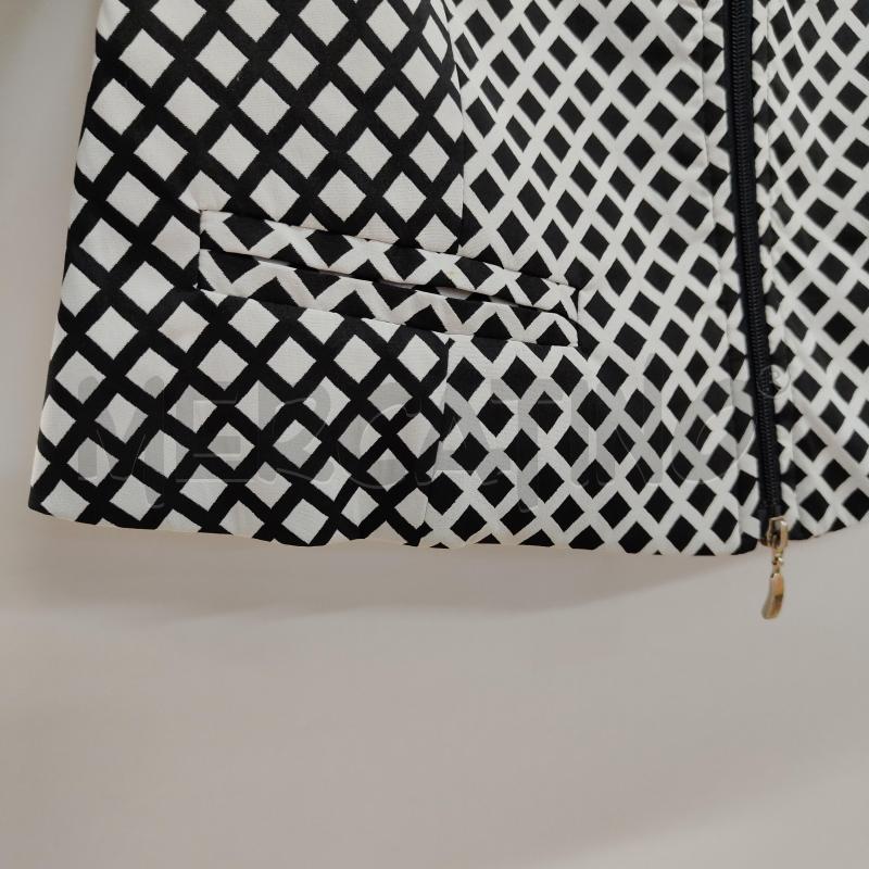 GIACCA DONNA BIANCO FANTASIA ROMBI NERO CRISTINA EFFE | Mercatino dell'Usato Alcamo 3