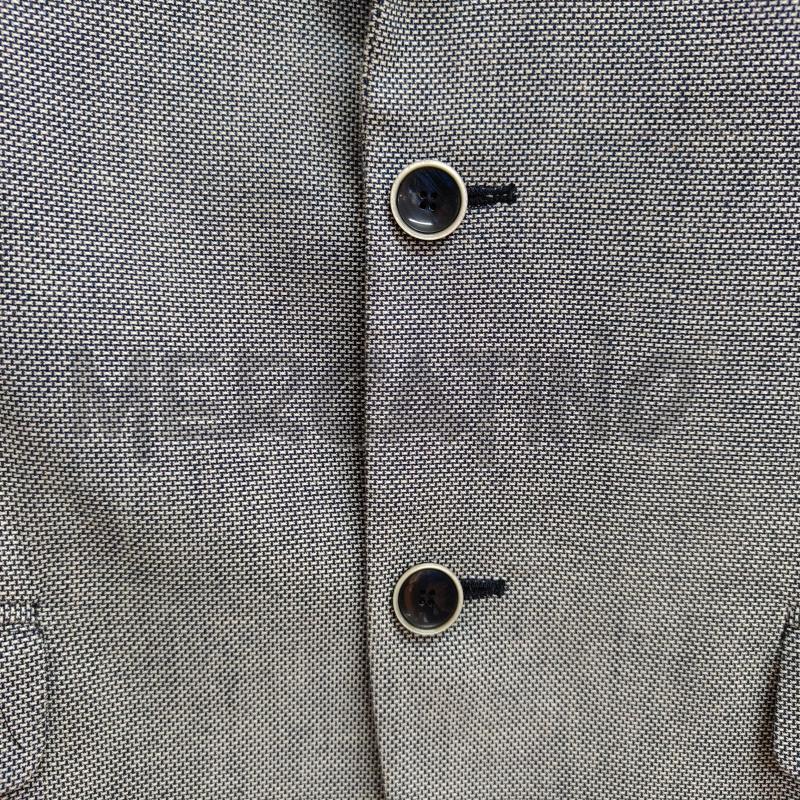GIACCA UOMO ZARA GRIGIO PUNTINI TOPPE BLU | Mercatino dell'Usato Alcamo 3