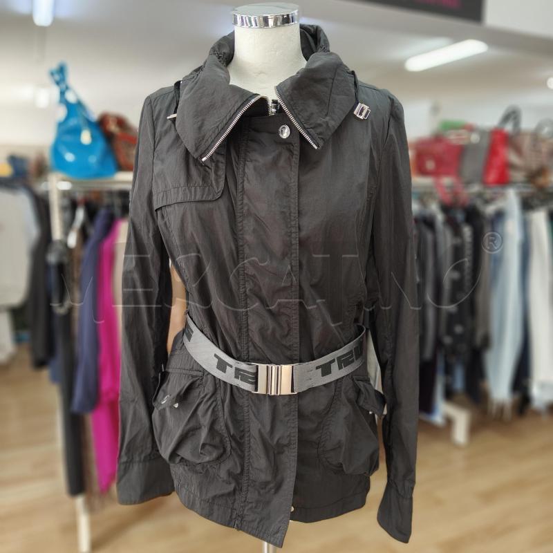 GIUBBINO DONNA NERO LEGGERO TRUSSARDI JEANS | Mercatino dell'Usato Alcamo 1