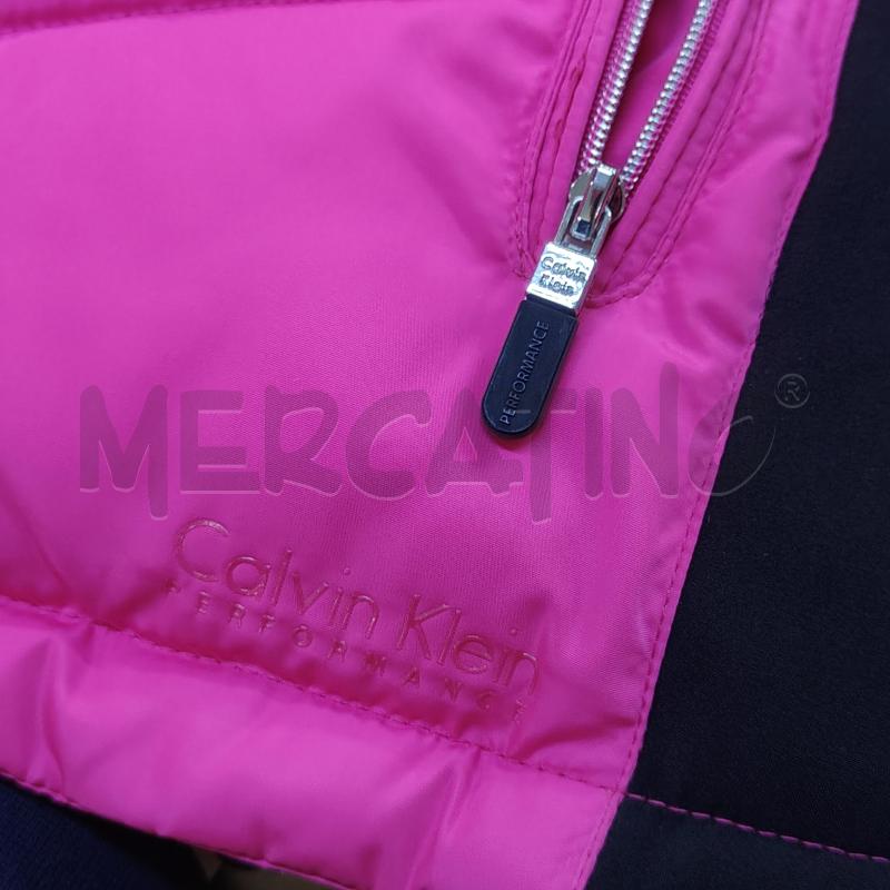 GIUBBOTTO DONNA ROSA FLUO NERO CALVIN KLEIN PERFORMANCE | Mercatino dell'Usato Alcamo 4