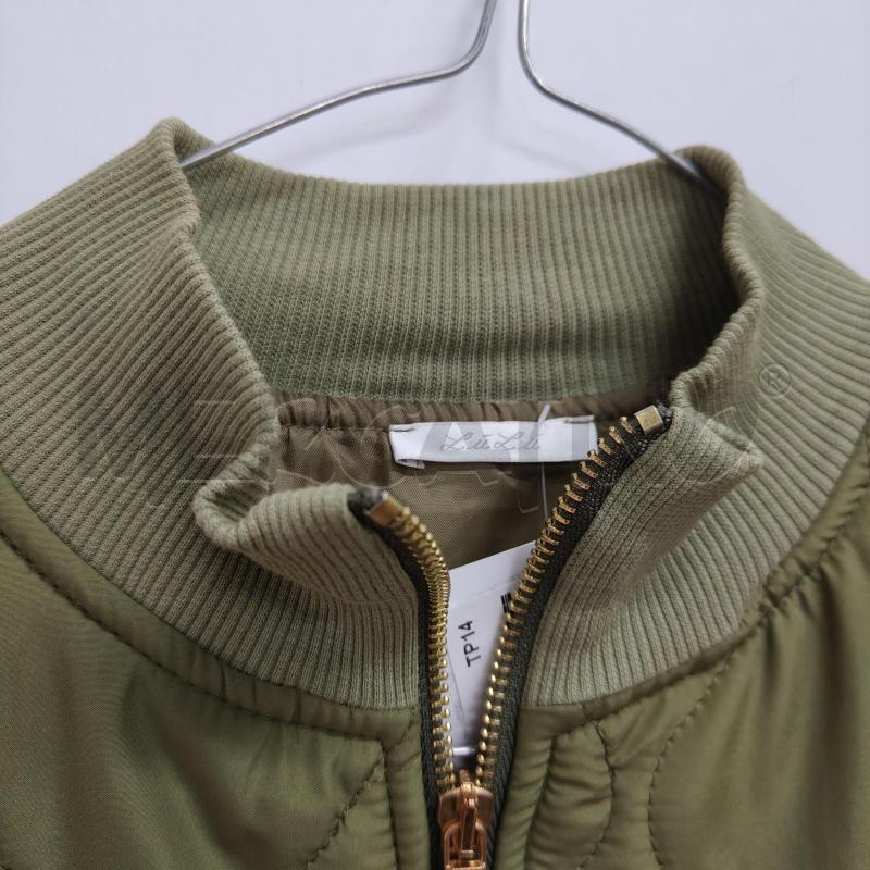 GIUBBOTTO DONNA VERDE TRAPUNTATO LÙ-LÙ  | Mercatino dell'Usato Alcamo 2