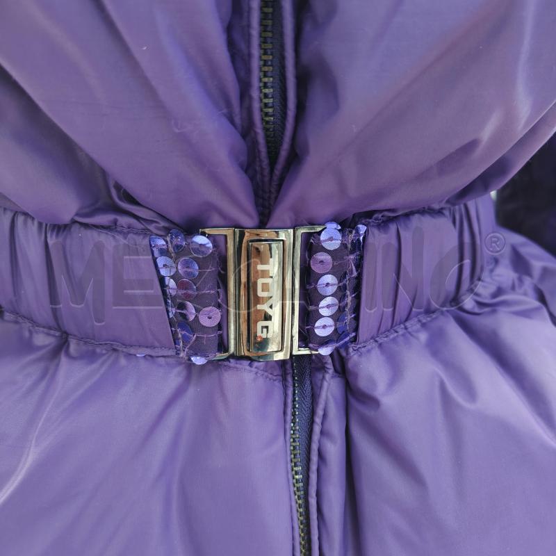 GIUBBOTTO DONNA VIOLA PAILLETTES TOY G | Mercatino dell'Usato Alcamo 2