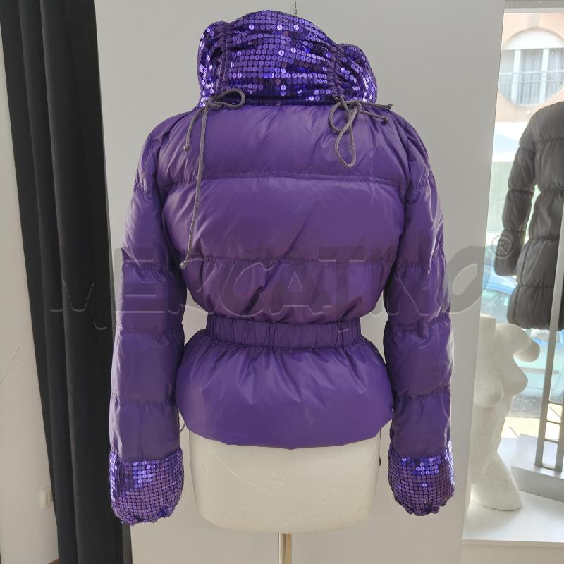 GIUBBOTTO DONNA VIOLA PAILLETTES TOY G | Mercatino dell'Usato Alcamo 4