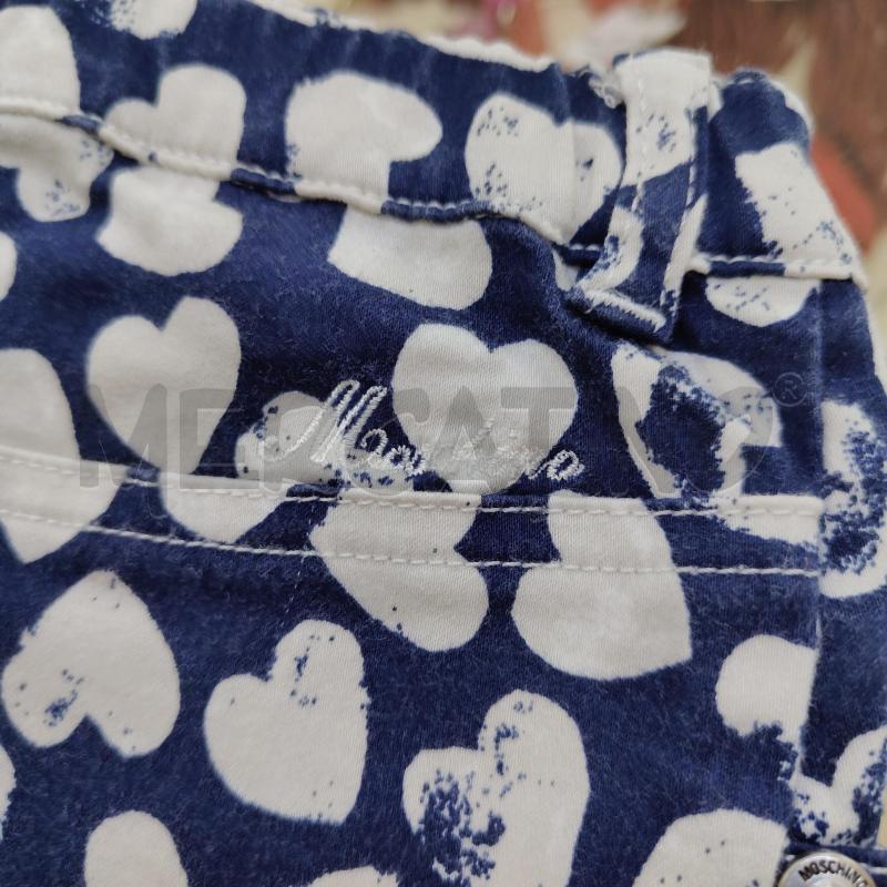 GONNA BAMBINA CUORI BIANCHI E BLU MOSCHINO | Mercatino dell'Usato Alcamo 4