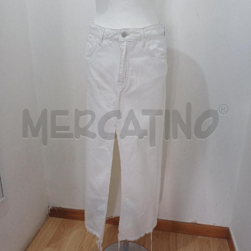 GONNA D. BIANCA JEANS LONGUETTE MANGO | Mercatino dell'Usato Alcamo 1