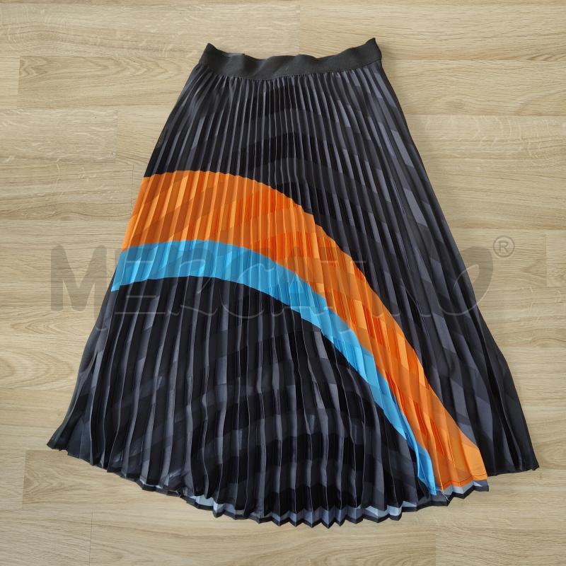 GONNA D. PLISSE' NERA ARANCIO AZZURRA SILVIAN HEACH | Mercatino dell'Usato Alcamo 1