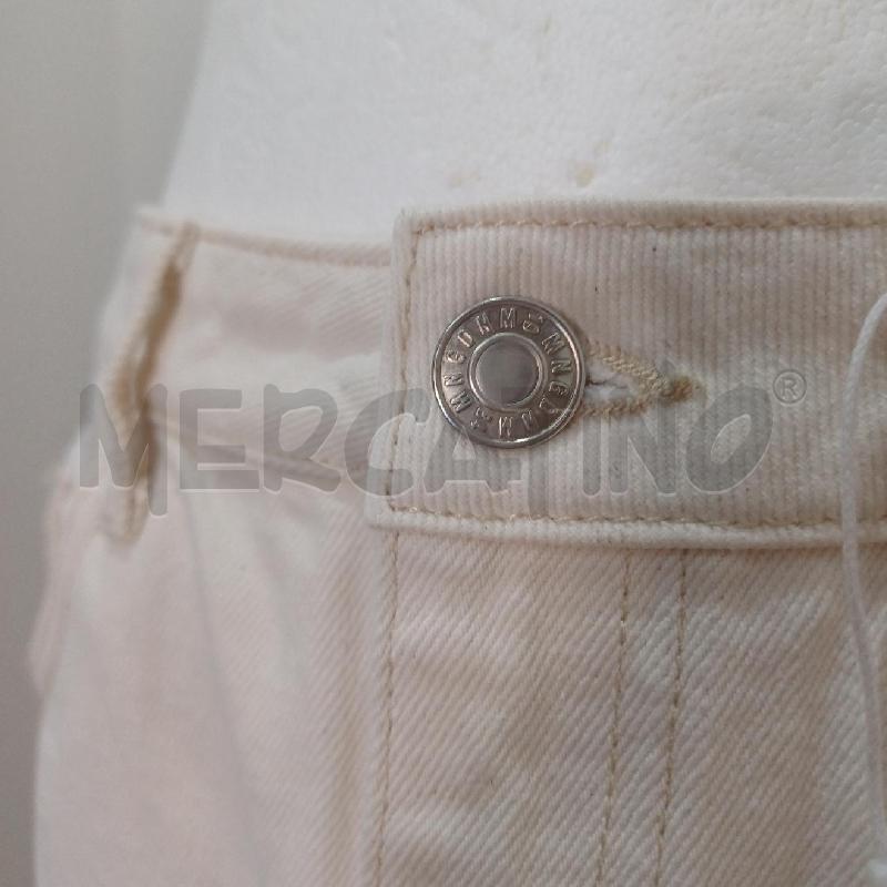 GONNELLONE D. JEANS BIANCA MANGO LONGUETTE | Mercatino dell'Usato Alcamo 3
