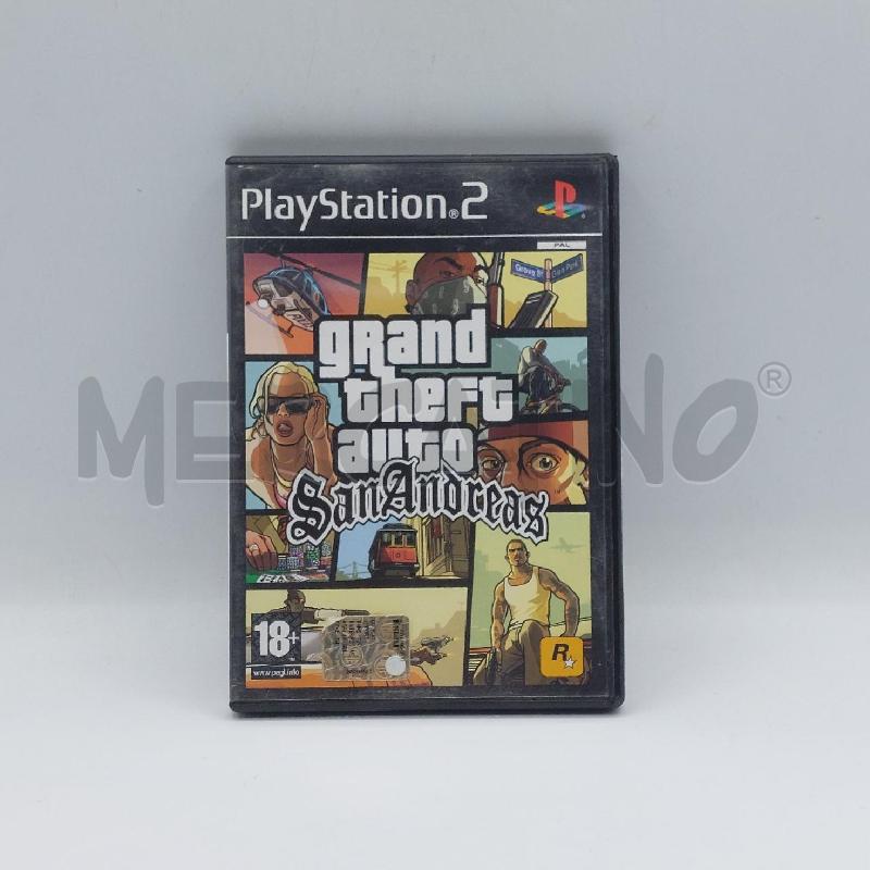 GRAN THEFT AUTO SAN ANDREAS - PLAYSTATION 2 CIB | Mercatino dell'Usato Alcamo 1