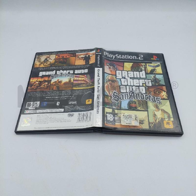 GRAN THEFT AUTO SAN ANDREAS - PLAYSTATION 2 CIB | Mercatino dell'Usato Alcamo 2