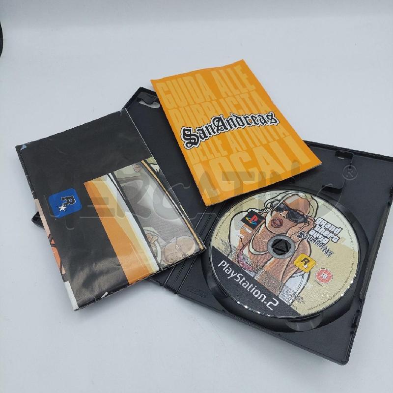 GRAN THEFT AUTO SAN ANDREAS - PLAYSTATION 2 CIB | Mercatino dell'Usato Alcamo 3