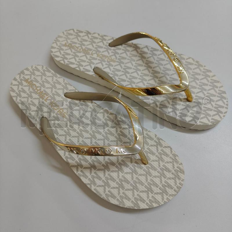 INFRADITO DONNA MICHAEL KORS VANILLA DORATE | Mercatino dell'Usato Alcamo 1