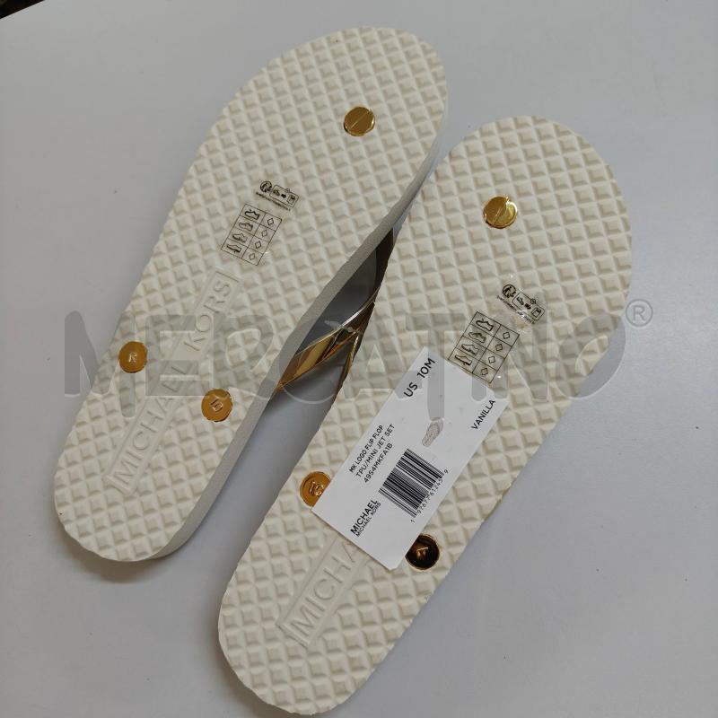 INFRADITO DONNA MICHAEL KORS VANILLA DORATE | Mercatino dell'Usato Alcamo 2