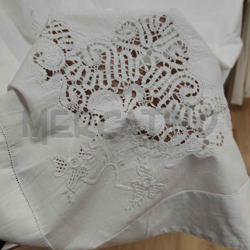 LENZUOLO MATRIMONIALE BIANCO CANTU' PZ 3 | Mercatino dell'Usato Alcamo 2