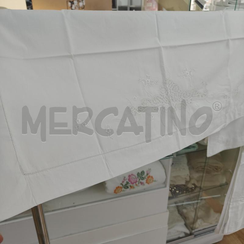 LENZUOLO MATRIMONIALE BIANCO CANTU' PZ 3 | Mercatino dell'Usato Alcamo 3