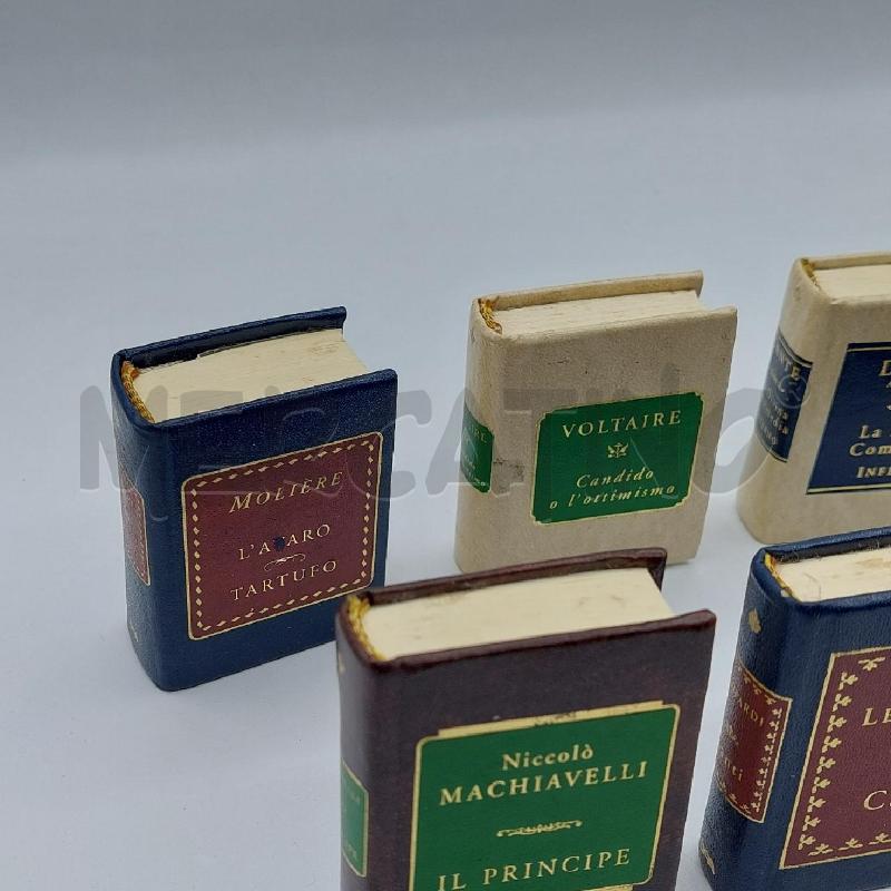 LIBRI DA COLLEZIONE MINIATURA PZ.9 CLASSICI | Mercatino dell'Usato Alcamo 2