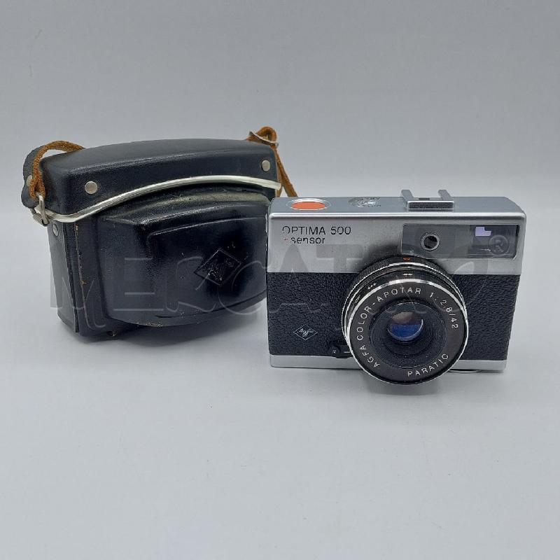 MACCHINA FOTOGRAFICA AGFA OPTIMA 500 SENSOR + CUSTODIA | Mercatino dell'Usato Alcamo 1