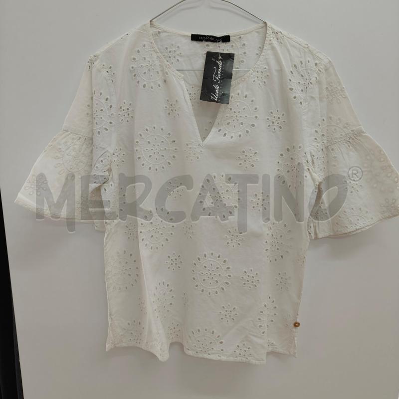 MAGLIA DONNA BIANCA MACRAME' PENNYBLACK | Mercatino dell'Usato Alcamo 1