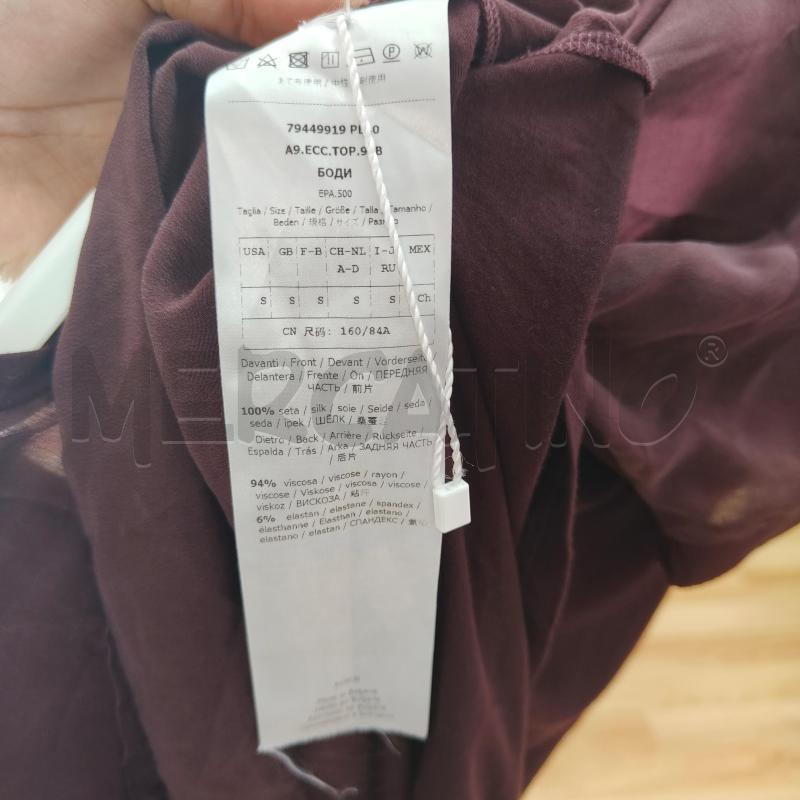 MAGLIA DONNA BORDEAUX MAX&CO | Mercatino dell'Usato Alcamo 4